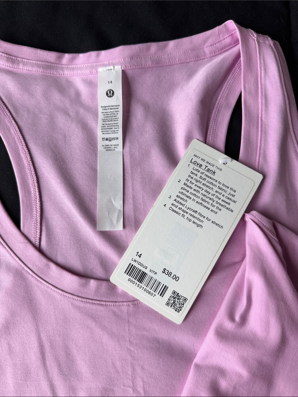 Lululemon Racerback Love Tank - Picture 3 of 3